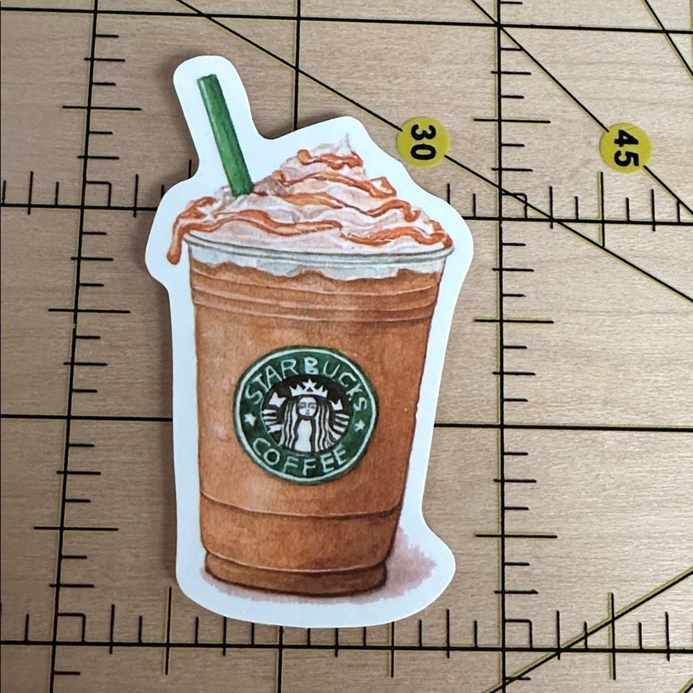 💜13/$13 +Bundle Sticker Sale| Frappuccino Starbucks Waterproof Sticker